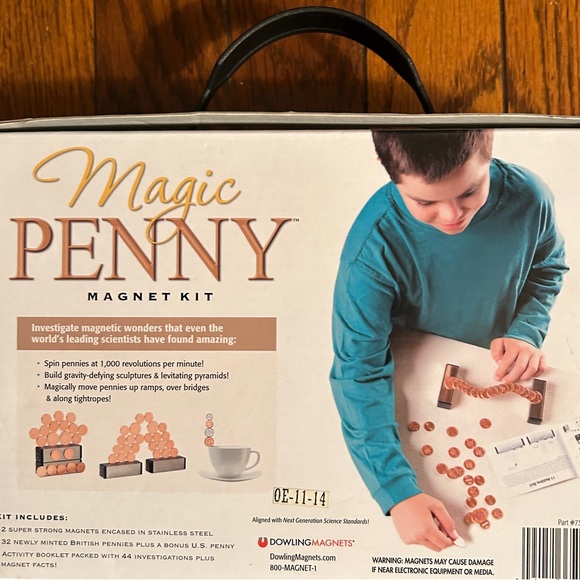 Magic Penny magnet kit. Expanded 4th edition - Picture 3 of 5